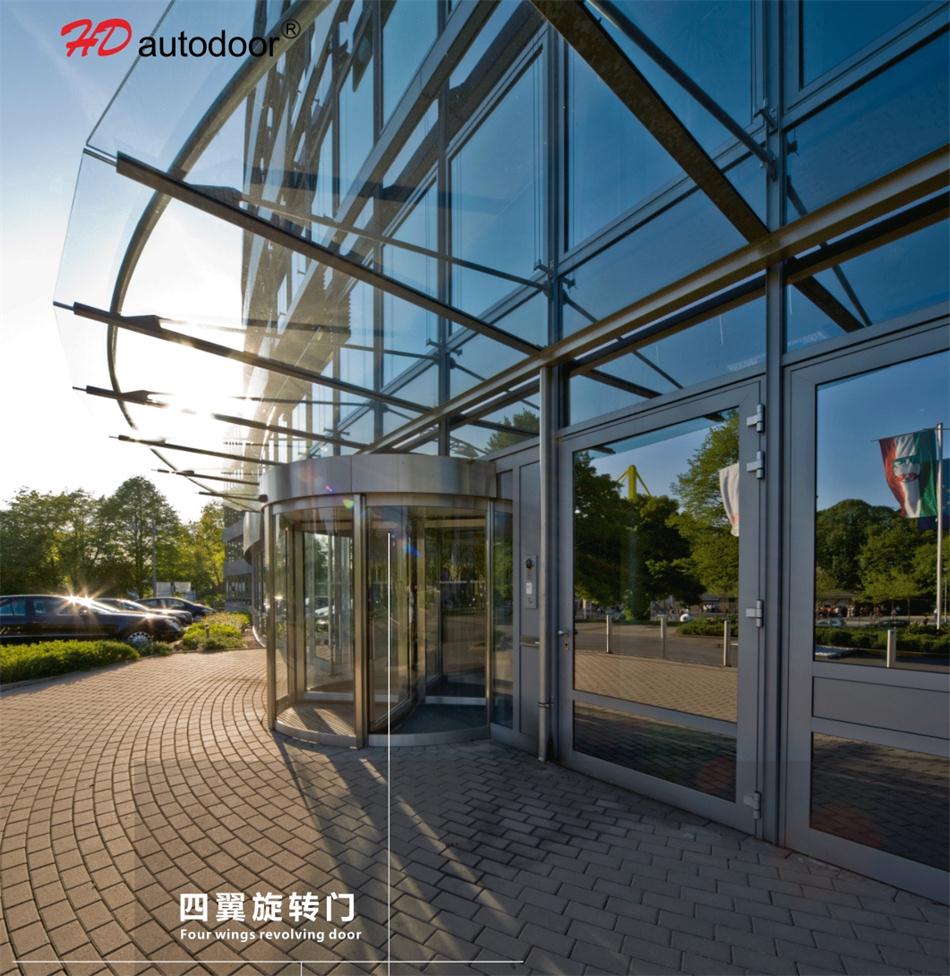 兩翼、三翼、四翼旋轉(zhuǎn)門：青島恒達自動門(圖5)